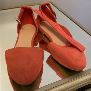 Worn once GAP flats size 9